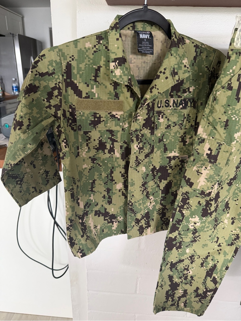 U.S. Navy Kids Green Digital Camo Matching Set